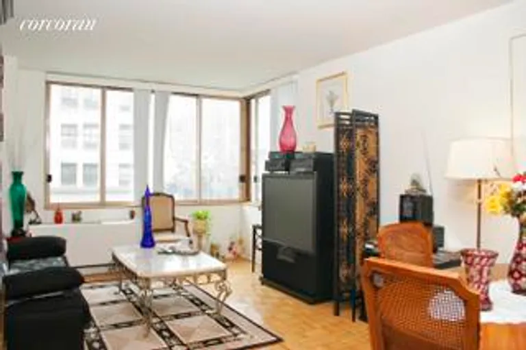 New York City Real Estate | View 350 West 50th Street, 8H | 1 Bed, 1 Bath | View 1