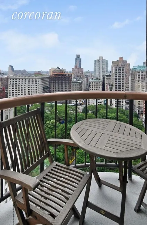 New York City Real Estate | View 45 East 25th Street, 27A | Your Balcony on the Park! | View 2