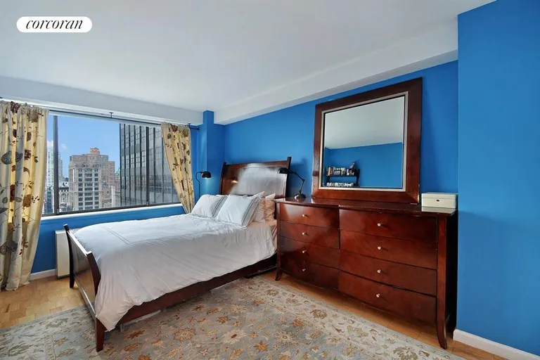 New York City Real Estate | View 45 East 25th Street, 27A | Large Bedroom with Open Park View! | View 4