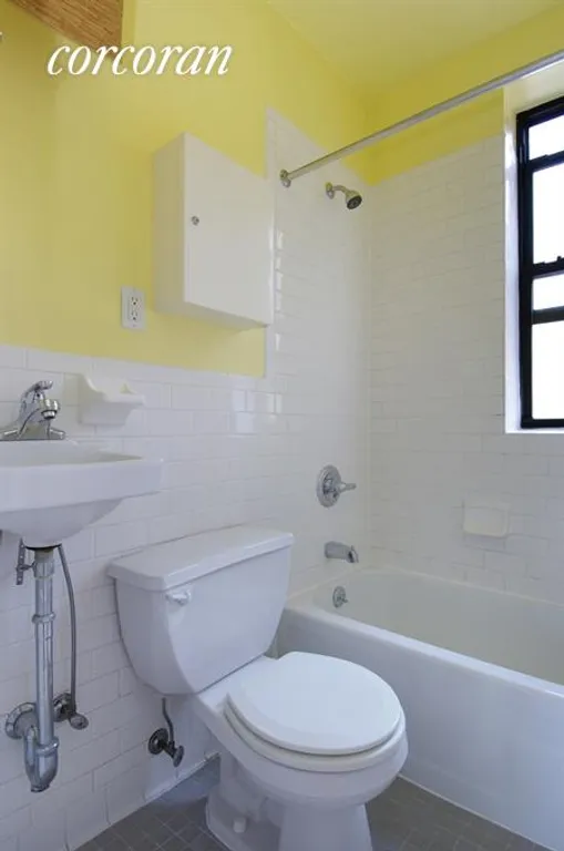New York City Real Estate | View 175 Rivington Street, 2E | Windowed Bathroom | View 3