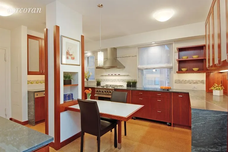 New York City Real Estate | View 784 Park Avenue, 19C | Windowed eat-in kitchen with ample counter space | View 4
