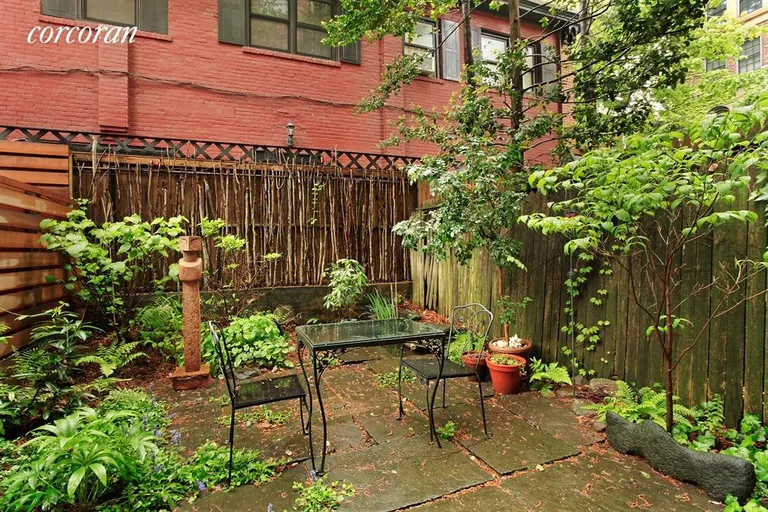 New York City Real Estate | View 75A Willow Place | Garden | View 7