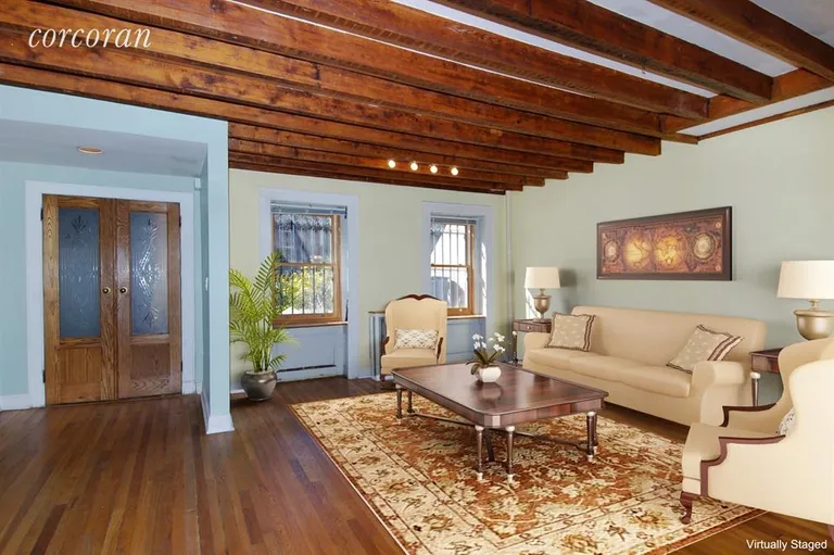 New York City Real Estate | View 389 8th Street | Living Room | View 2
