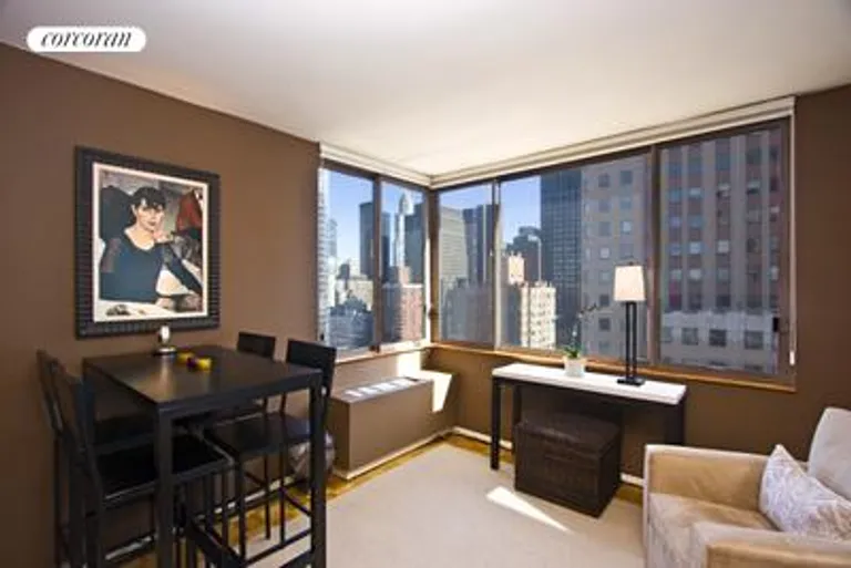 New York City Real Estate | View 350 West 50th Street, 29A | 1 Bath | View 1
