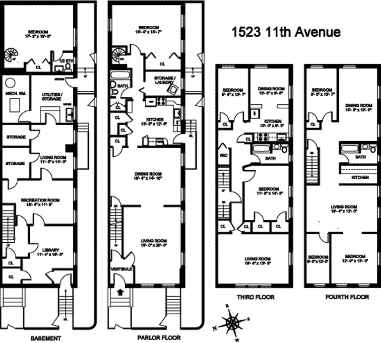 1523 11th Avenue | floorplan | View 6