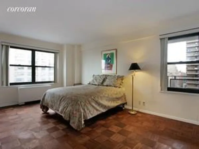 New York City Real Estate | View 150 West End Avenue, 20D | Corner Bedroom with en-suite Bathroom | View 2