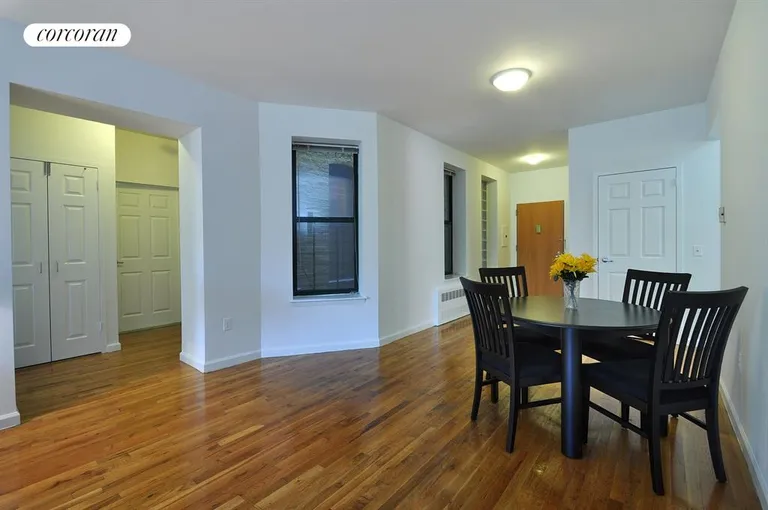 New York City Real Estate | View 364 West 117th Street, 2C | An entry Foyer leading into your large Dining Room | View 3