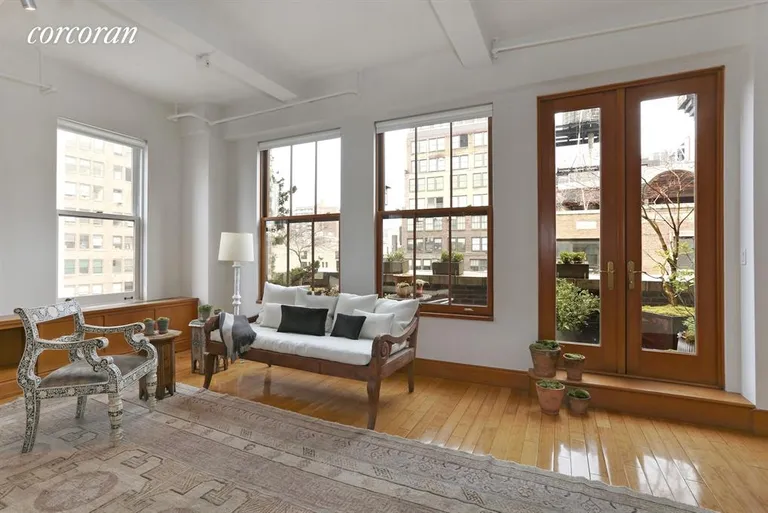 New York City Real Estate | View 236 West 26th Street, 901 | Living Room | View 9
