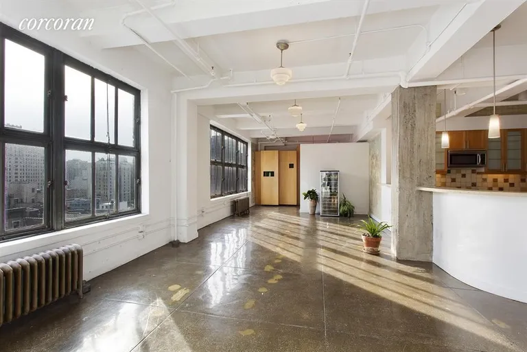 New York City Real Estate | View 236 West 26th Street, 901 | Living Room | View 2