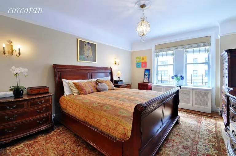 New York City Real Estate | View 161 West 86th Street, 4B | Master bedroom with en suite bath | View 5
