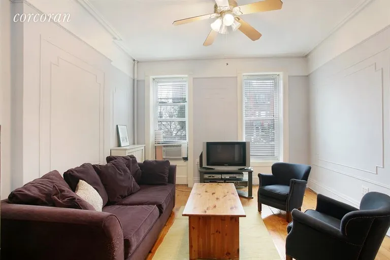 New York City Real Estate | View 248 9th Street | Original details and high ceilings | View 4