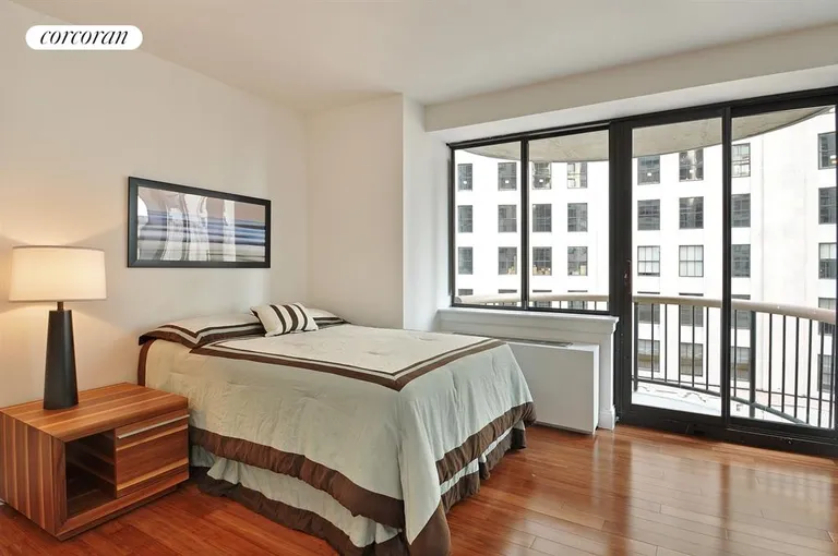New York City Real Estate | View 45 East 25th Street, 24B | 2nd Bedroom with Private balcony | View 7