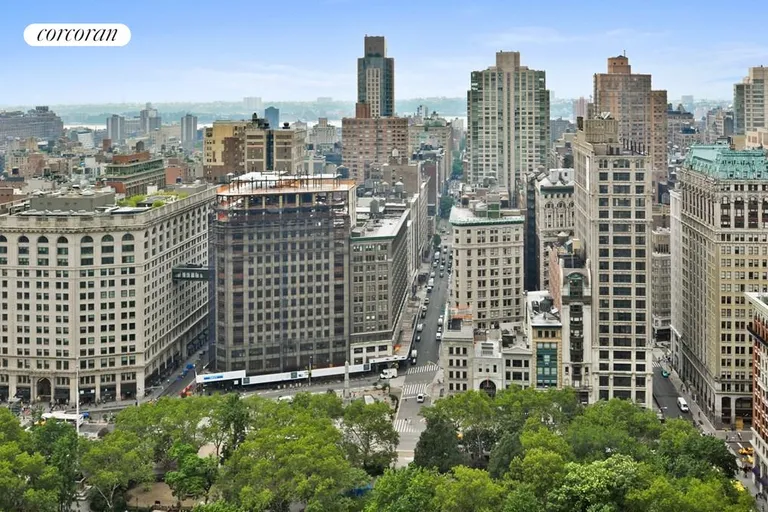 New York City Real Estate | View 45 East 25th Street, 24B | Park and Skyline View! | View 4