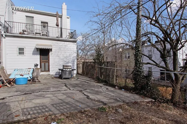 New York City Real Estate | View 612 20th Street | Back Yard | View 4