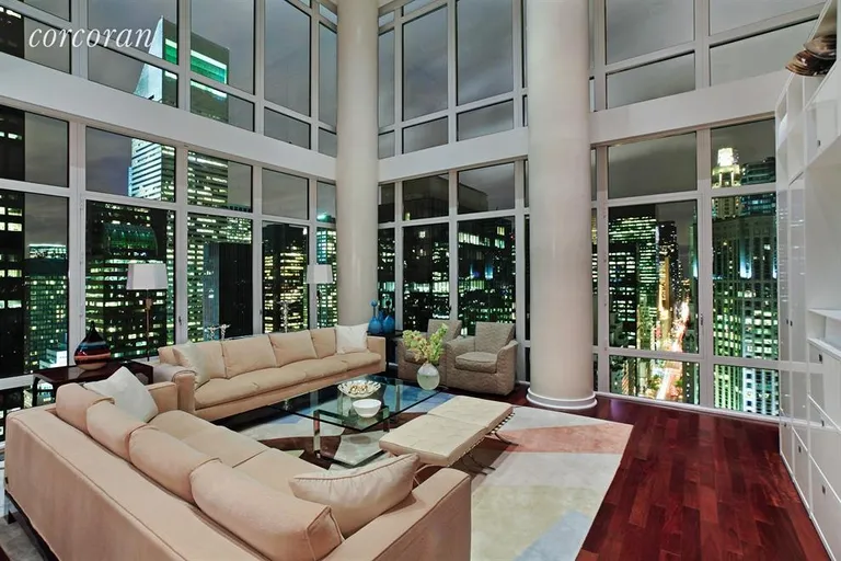New York City Real Estate | View 207 East 57th Street, 34B | Living Room | View 11
