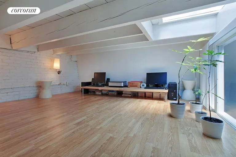 New York City Real Estate | View 44 Remsen Street, 9 | Storage Loft (5ft height) with sky lite | View 2