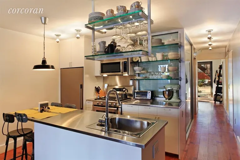 New York City Real Estate | View 290 6th Avenue | Garden Apartment Kitchen | View 11