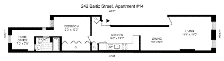 242 Baltic Street, 14 | floorplan | View 6
