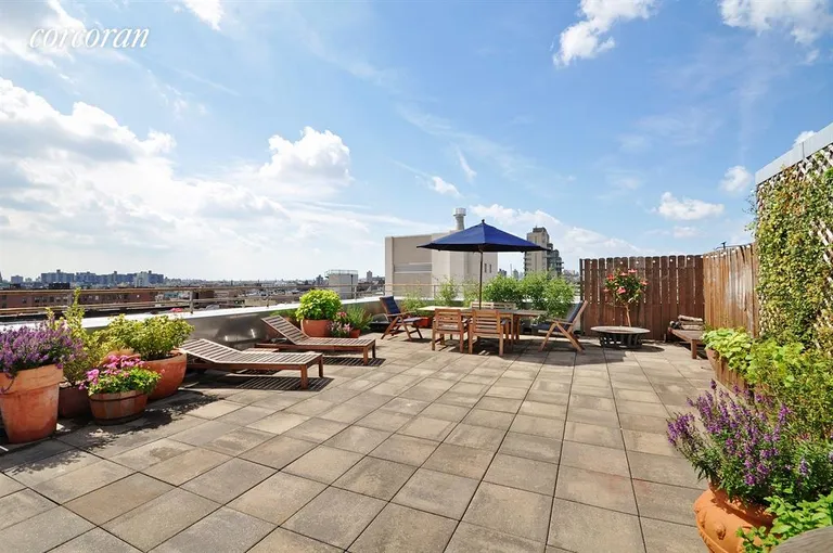 New York City Real Estate | View 55 Berry Street, 6F | Terrace | View 2