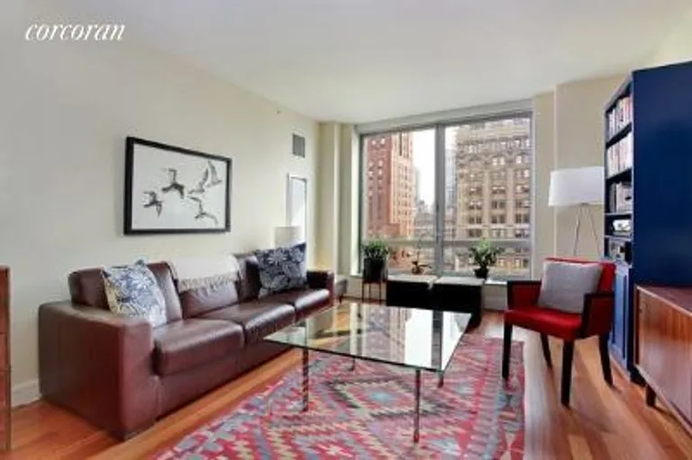 New York City Real Estate | View 30 West Street, 32D | 1 Bed, 1 Bath | View 1