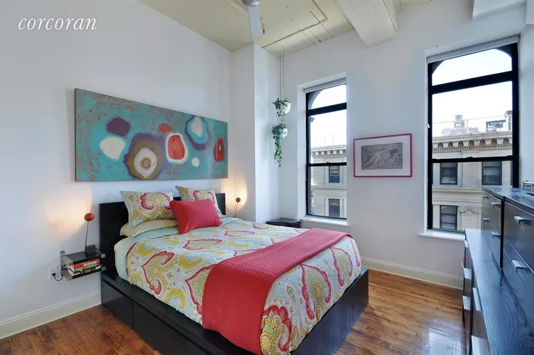 New York City Real Estate | View 138 Broadway, 5D | Airy and bright bedroom | View 5