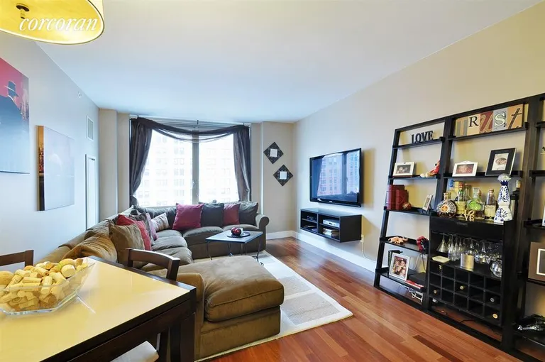 New York City Real Estate | View 30 West Street, 15D | 1 Bed, 1 Bath | View 1