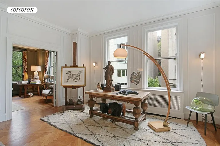 New York City Real Estate | View 1060 Fifth Avenue, 3D | Living Room | View 4