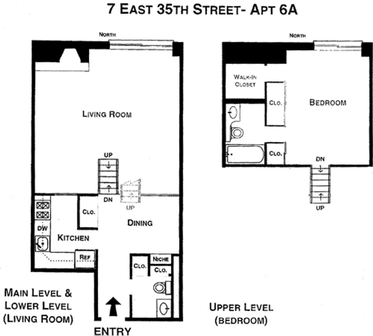 7 East 35th Street, 6A | floorplan | View 7
