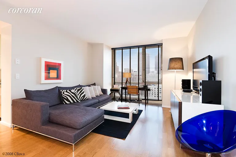 New York City Real Estate | View 200 Chambers Street, 15F | 1 Bed, 1 Bath | View 1