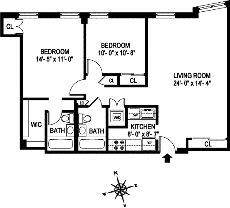 100 Sterling Place, 3F | floorplan | View 7