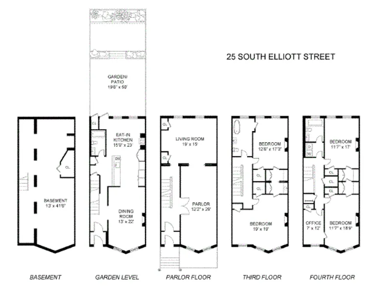 25 South Elliott Place | floorplan | View 11