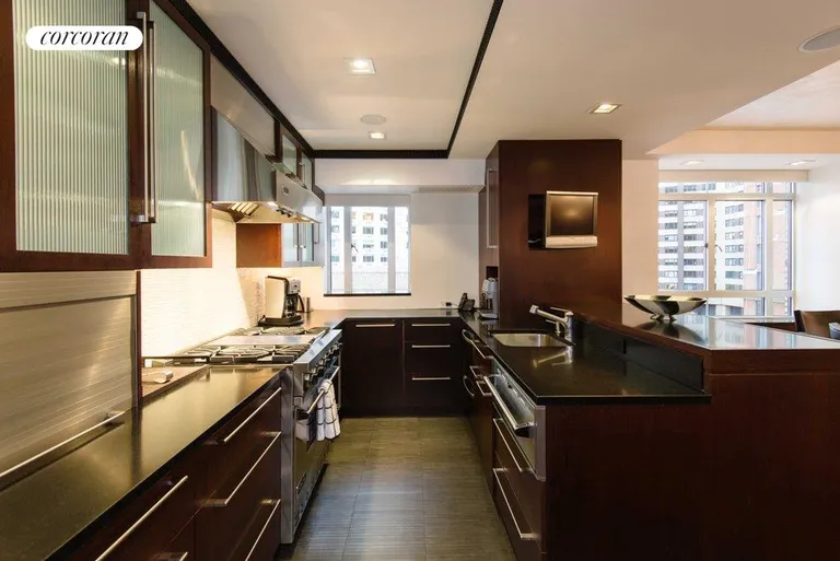 New York City Real Estate | View 25 Central Park West, 15T | Chef's Kitchen with Window | View 3