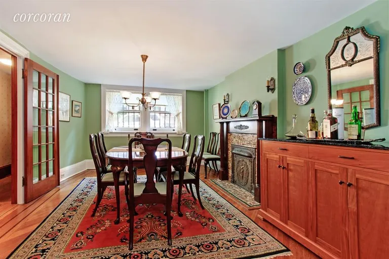 New York City Real Estate | View 502 4th Street | Dining Room is on the garden level at the front | View 4