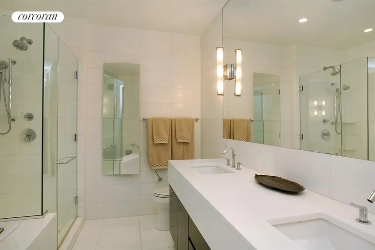New York City Real Estate | View 4 West 21st Street, 10B | Master Bathroom | View 5