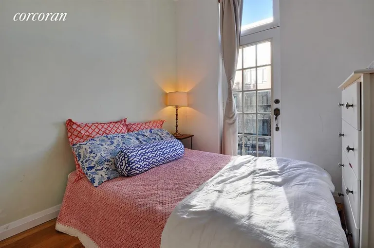New York City Real Estate | View 334 2nd Street, 2C | 2nd Bedroom w/ balcony | View 4