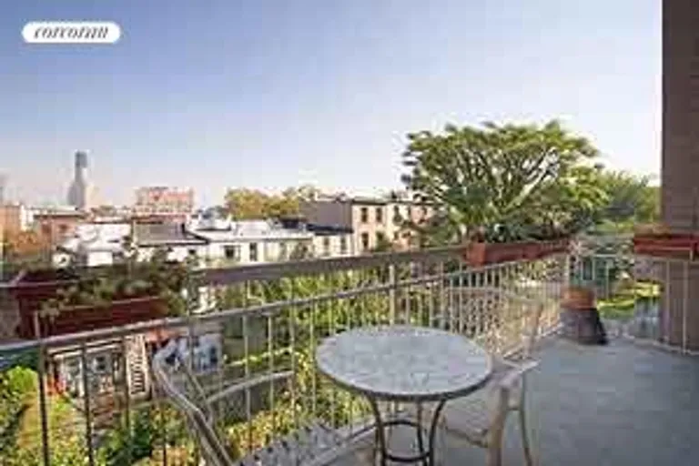 New York City Real Estate | View 675 Sackett Street, 301 | Private balcony | View 3