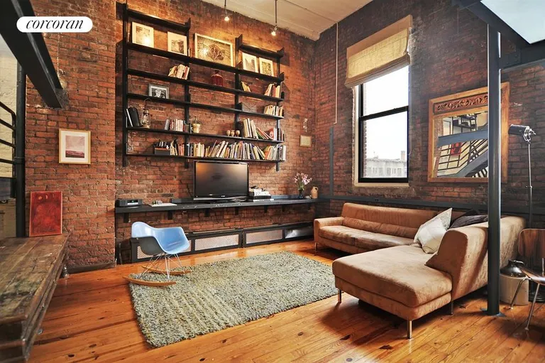 New York City Real Estate | View 459 12th Street, 3D | Living Room | View 2