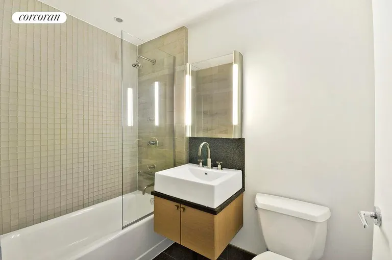 New York City Real Estate | View 120 Greenwich Street, 10F | modern bathroom | View 4