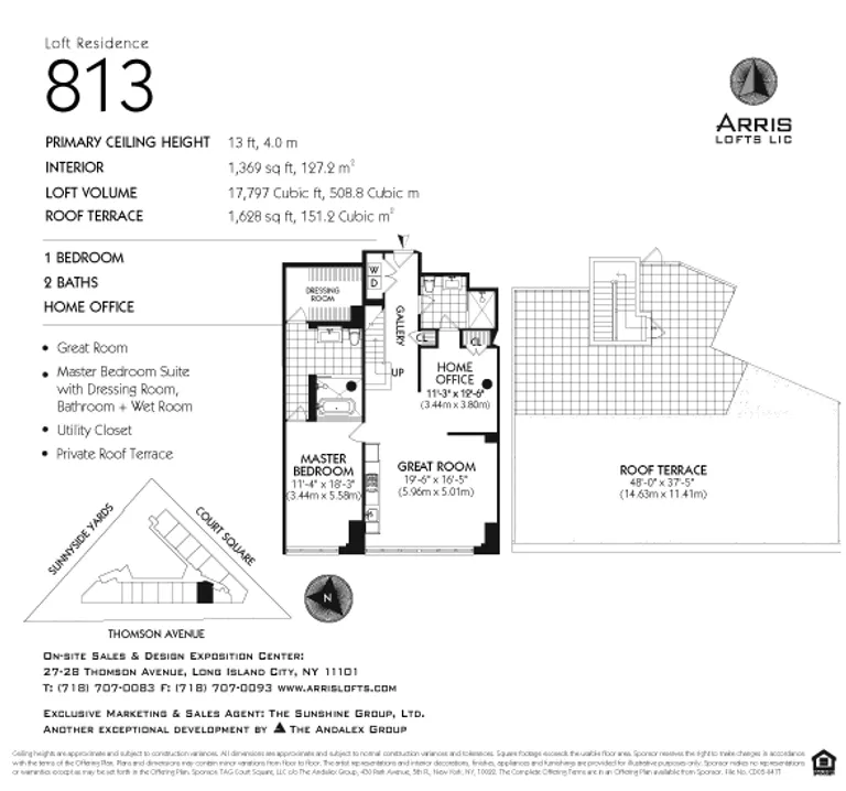 27-28 Thomson Avenue | floorplan | View 9