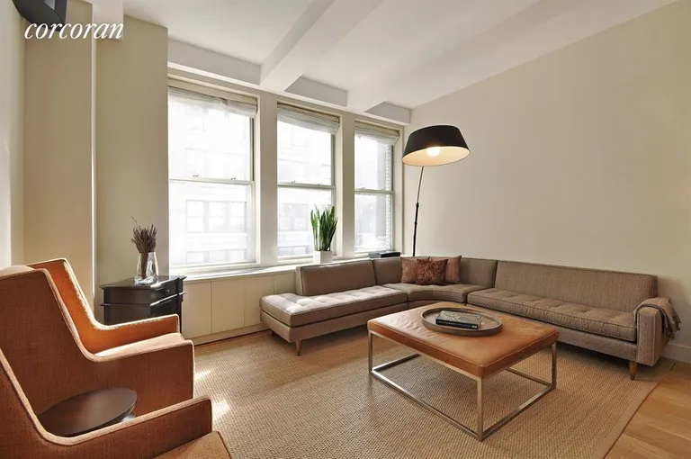 New York City Real Estate | View 49 East 21st Street, 6B | Living Room | View 2