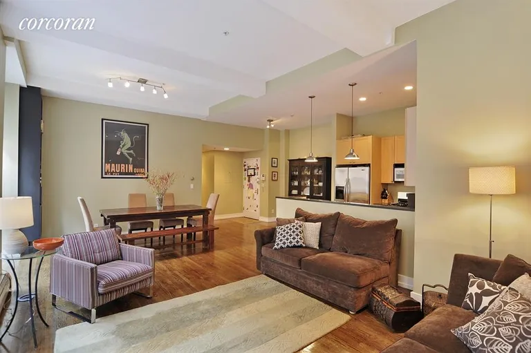New York City Real Estate | View 444 12th Street, 1E | Living Room | View 2