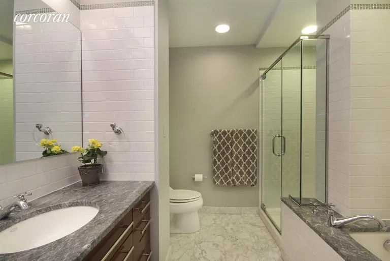New York City Real Estate | View 272 West 107th Street, 5A | Master Bathroom | View 6