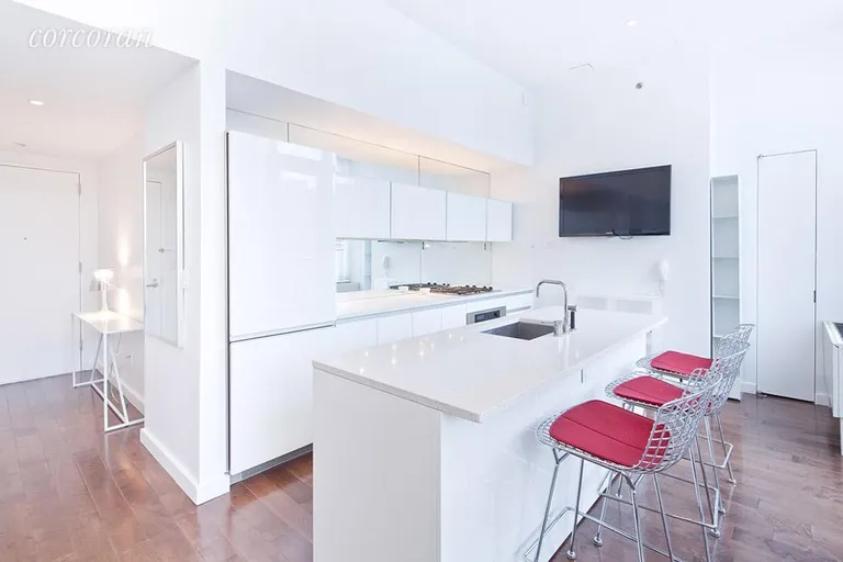 New York City Real Estate | View 425 East 13th Street, PHB | Open kitchen with direct access to terrace | View 3