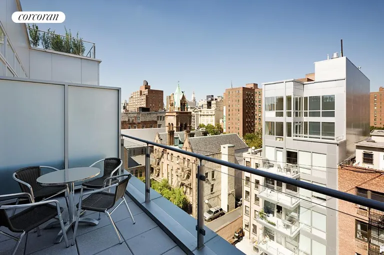 New York City Real Estate | View 425 East 13th Street, PHB | Private terrace ideal for dining and entertaining | View 5