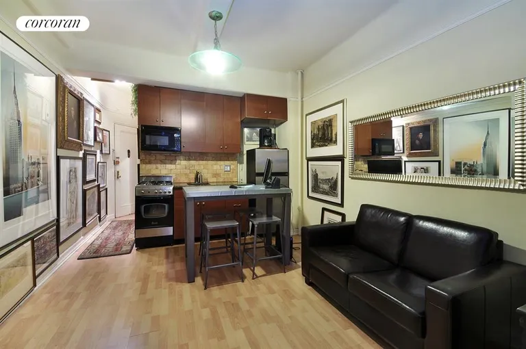 New York City Real Estate | View 118 West 72nd Street, 203 | Kitchen / Living Room | View 3