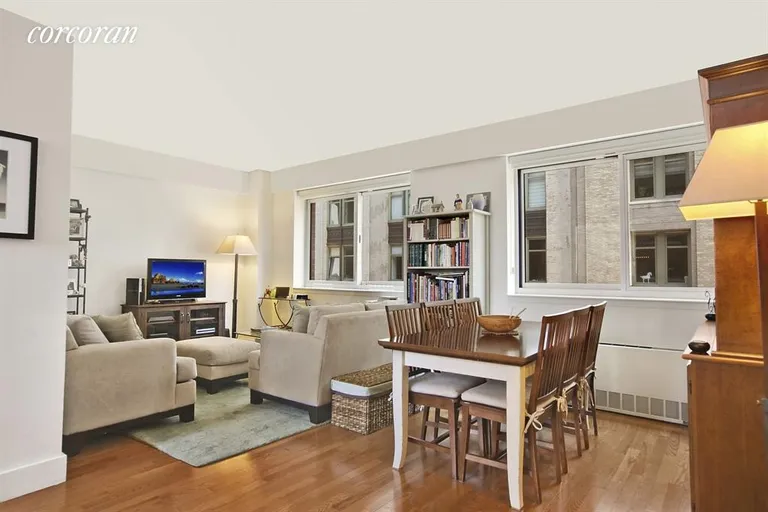 New York City Real Estate | View 200 West 24th Street, 8B | Living Room | View 7