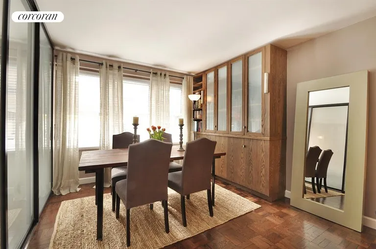 New York City Real Estate | View 205 Third Avenue, 1D | Separate dining area w beautiful built-in cabinet | View 3