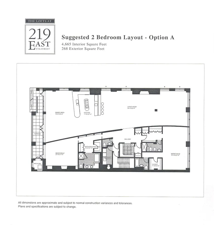 219 East 67th Street, 5 FL | floorplan | View 11