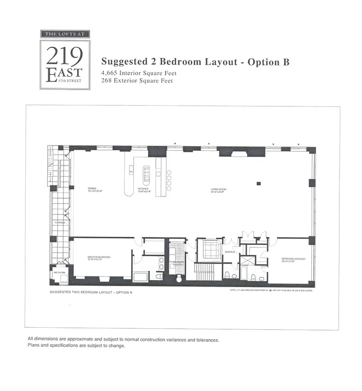 219 East 67th Street, 5 FL | floorplan | View 12
