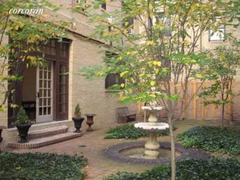 New York City Real Estate | View 225 Eastern Parkway, 2F | Common courtyard w fountain | View 2
